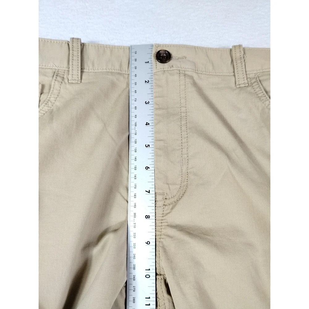 Penguin‎ By Munsingwear Pants Mens 36 Beige Stretch Canvas Chino Casual Office